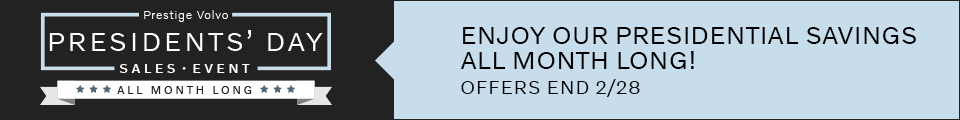 Presidents' Day Sales Event