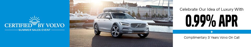 Certified By Volvo Summer Sales Event