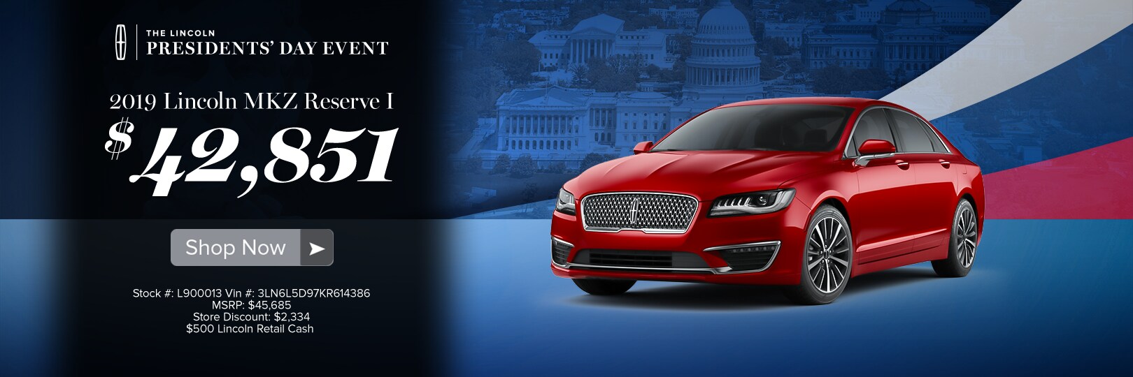 2019 Lincoln MKZ