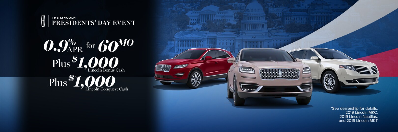 Presidents Day Sales Event