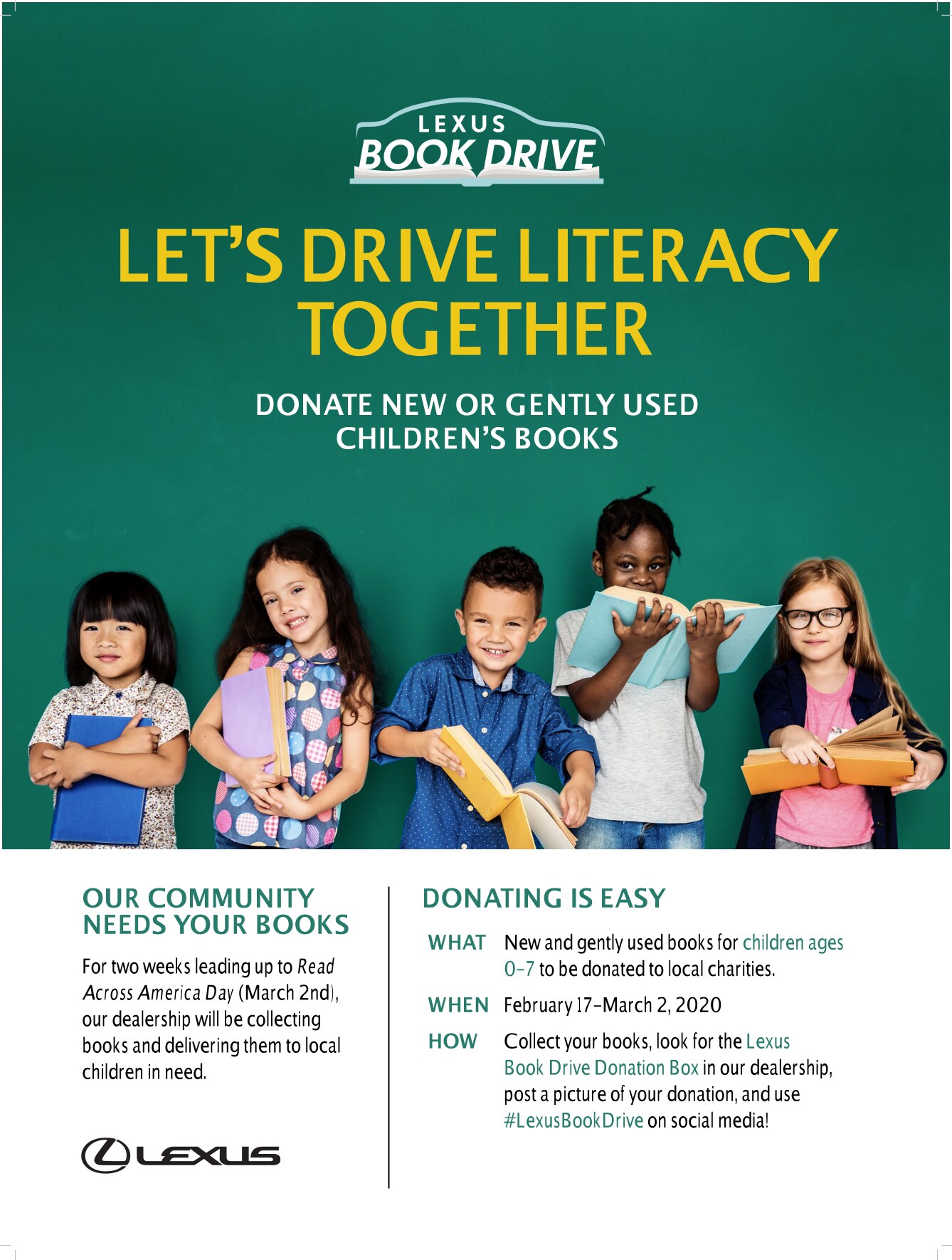 Lexus Book Drive