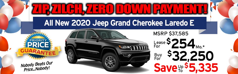 2020 Jeep Grand Cherokee Laredo E Lease Special 2020 Jeep Grand Cherokee Laredo E Lease Special