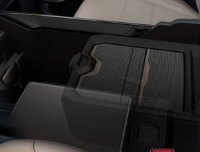 CLASS-EXCLUSIVE RECONFIGURABLE CENTER CONSOLE