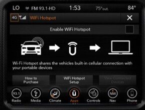 AVAILABLE WI-FI HOTSPOT ON THE GO