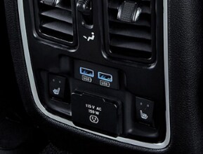 SECOND-ROW CONVENIENCE