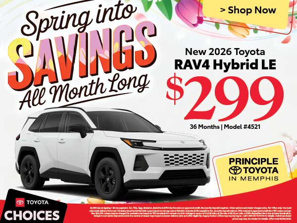 New 2026 Toyota RAV4