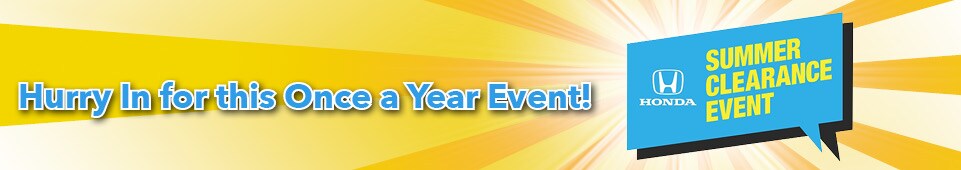 Honda Sales Event