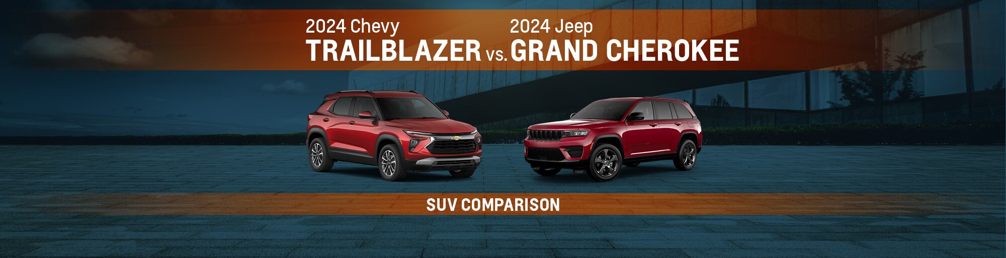 2024 Chevy Trailblazer vs. Jeep Grand Cherokee SUV Comparison