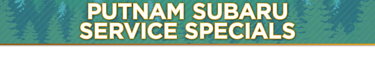 Putnam Subaru Service Specials
