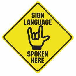 A car dealer who speaks ASL, American Sign language and caters to the deaf and hard of hearing