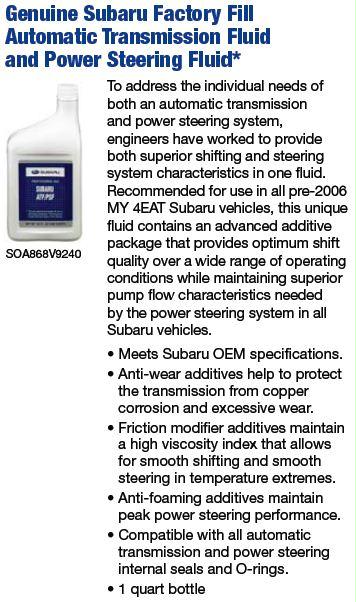 subaru_automatic_transmission_fluid