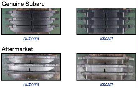 OEM Subaru brake pads and rotors at Park Subaru Parts and Service