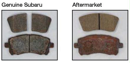 OEM Subaru brake pads and rotors at Park Subaru Parts and Service