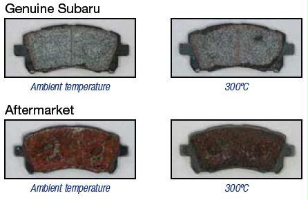 OEM Subaru brake pads and rotors at Park Subaru Parts and Service