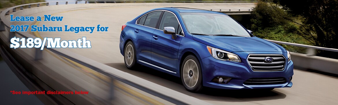 New 2017 Subaru Legacy