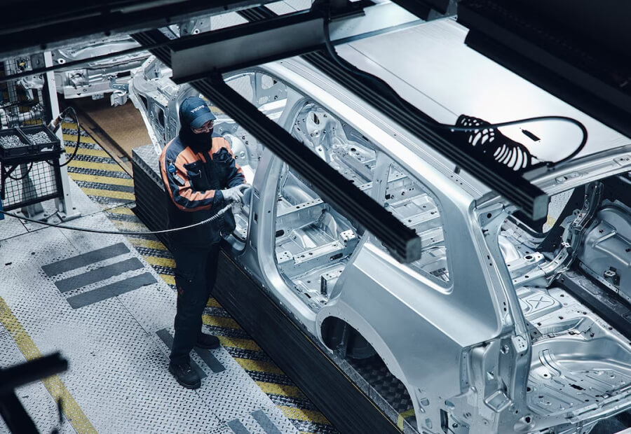 Volvo factory tour