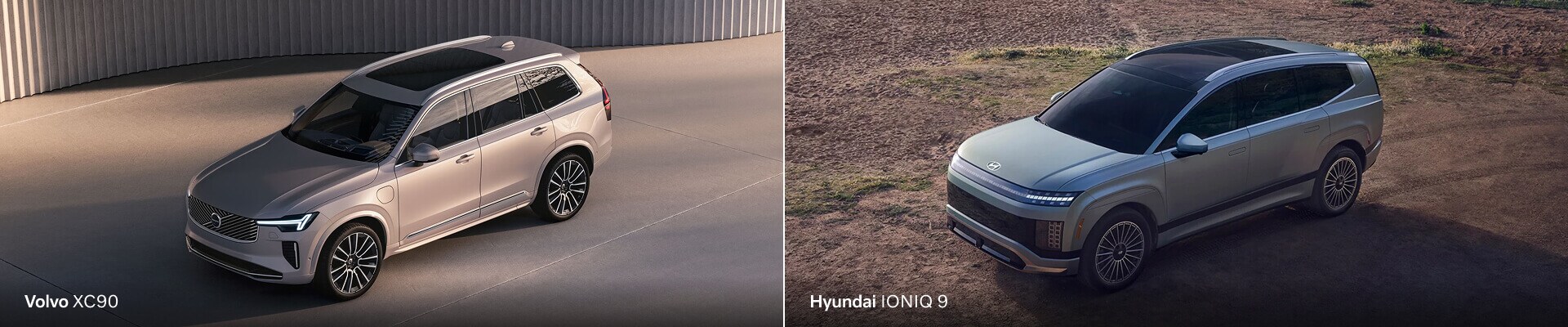 Hyundai Ioniq 9 vs Volvo XC90 plug in hybrid