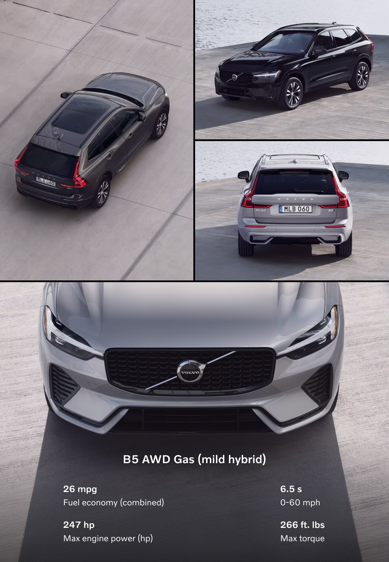 2025 Volvo XC60 Engine Power & MPG