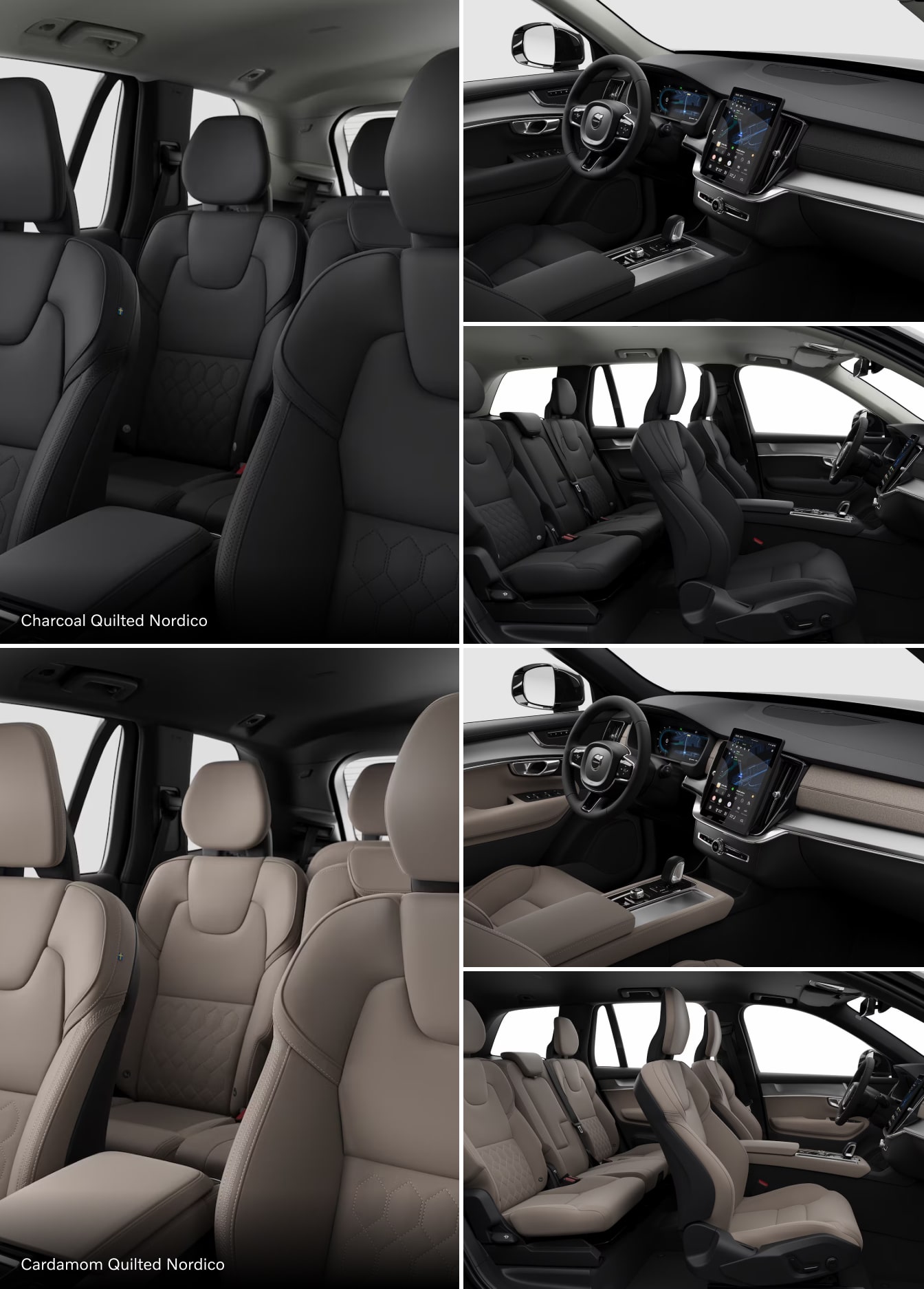 Volvo XC90 Interior Design and Colors