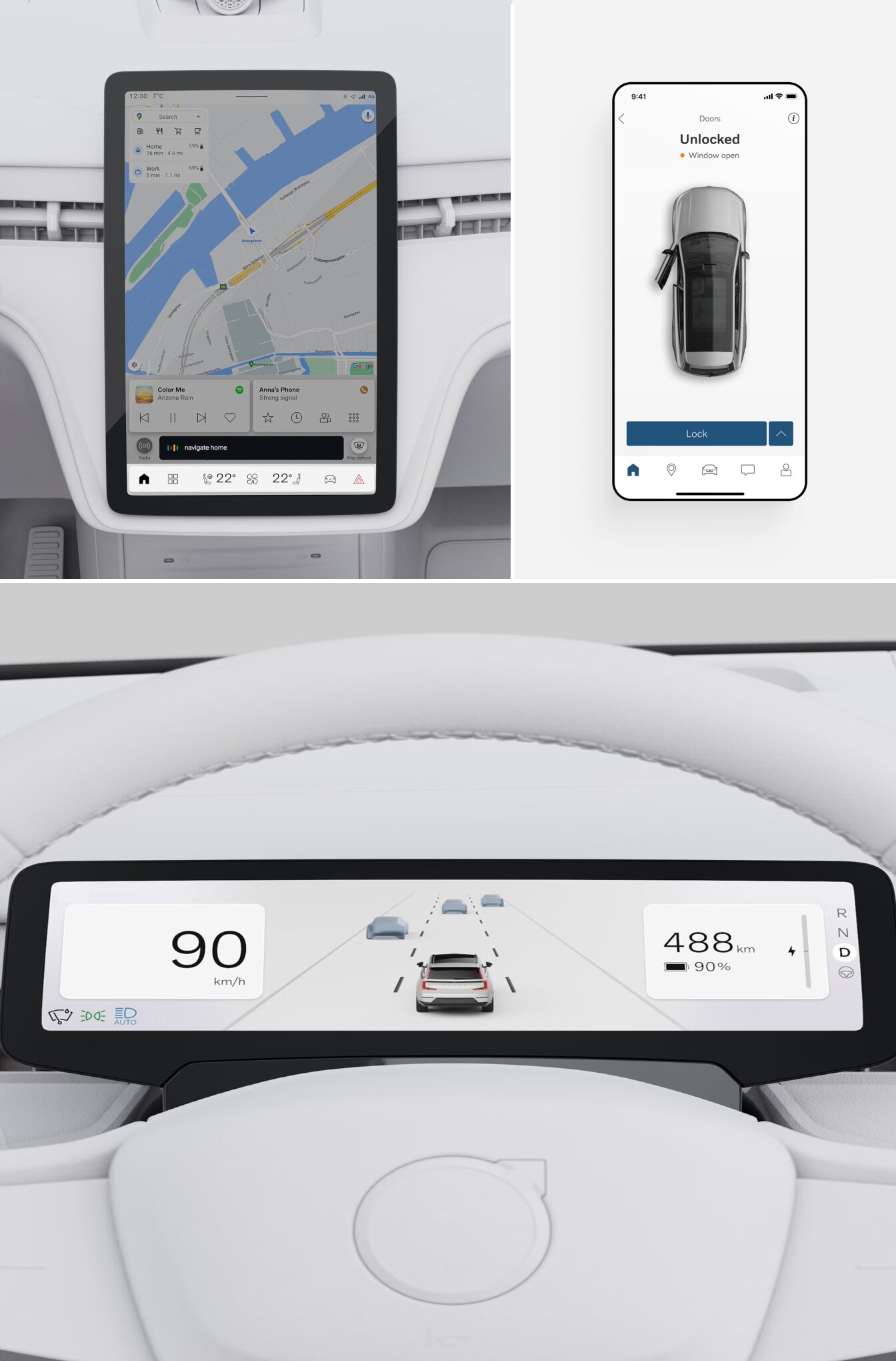 Volvo EX90 Technology Features & Safety Systems