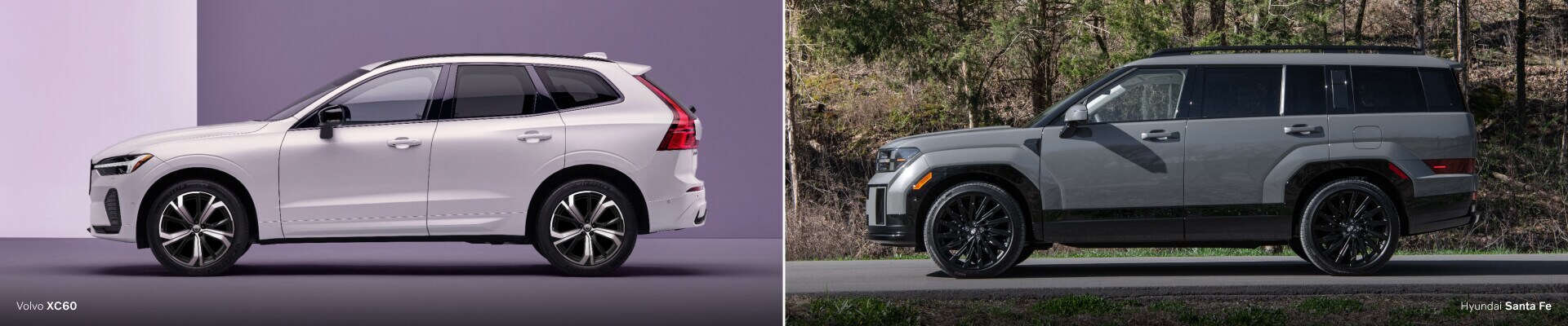2025 Volvo XC60 Vs. Hyundai Santa Fe