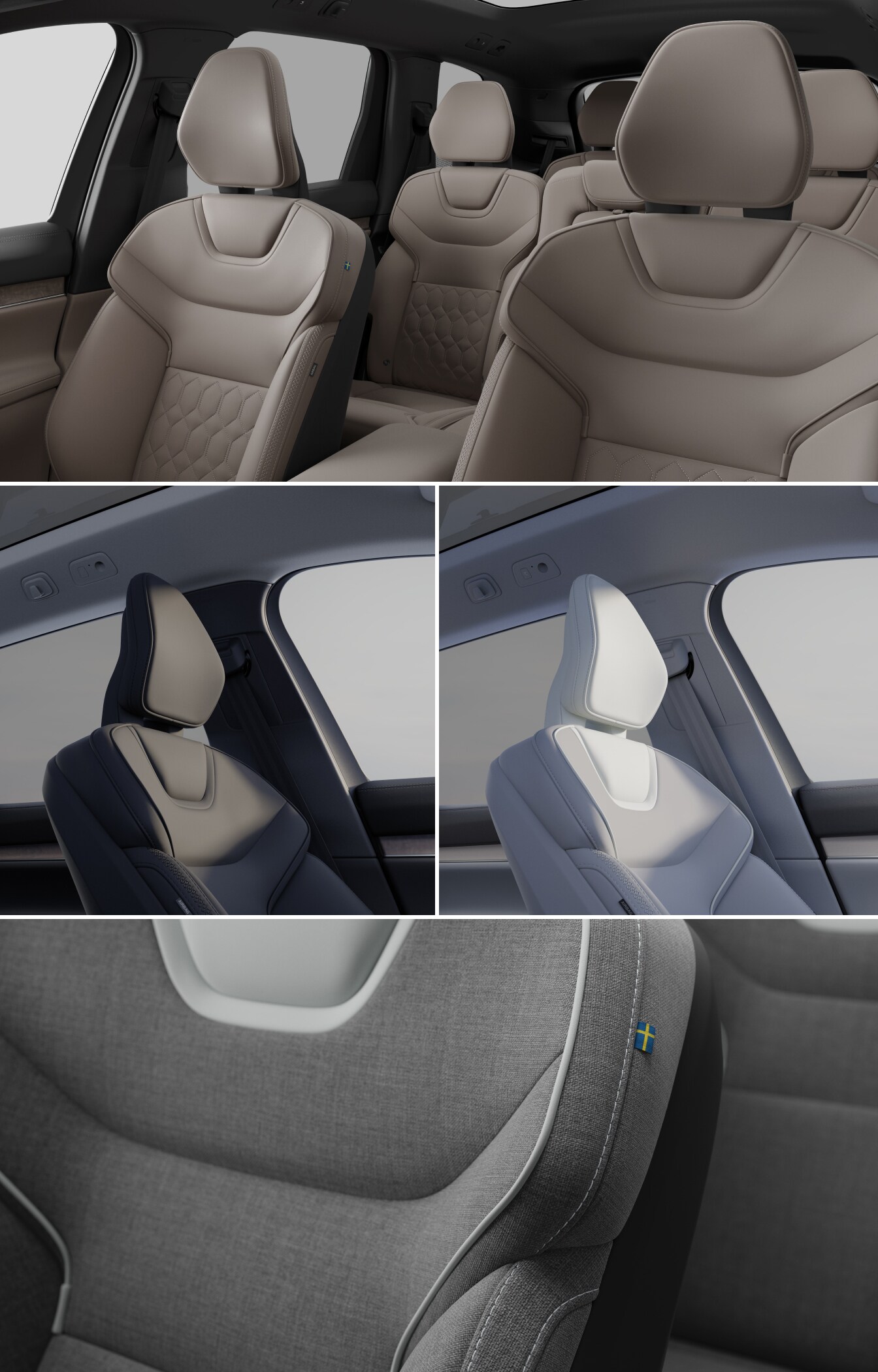 Volvo EX90 Interior Seating & Space