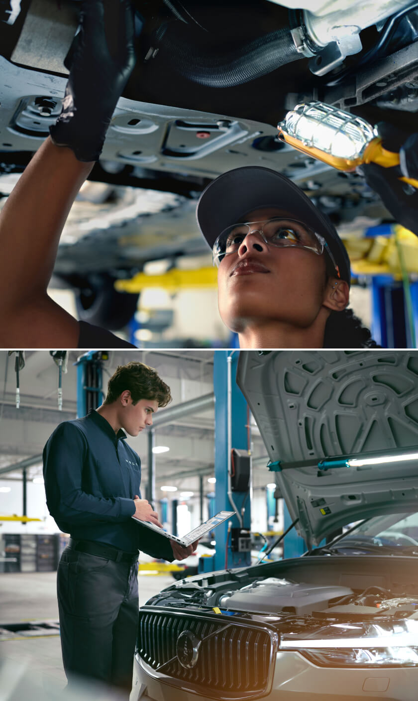 Services Rendered at Our Volvo Auto Body Shop