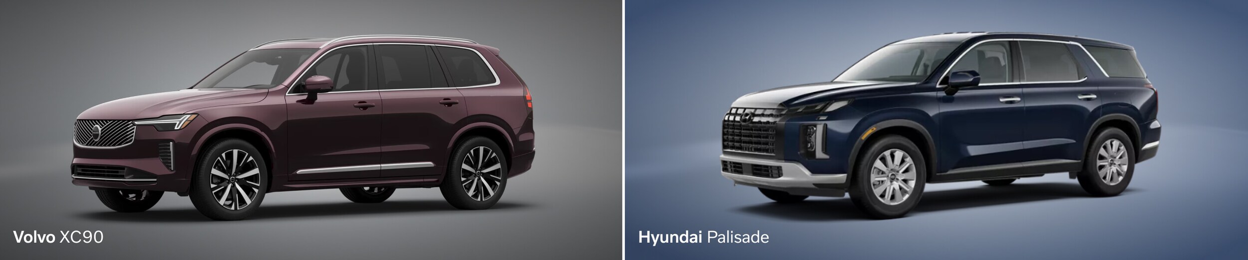 2025 Volvo XC90 Vs. 2025 Hyundai Palisade