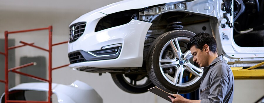 Body Shop Lexington KY Volvo Collision Center Technician