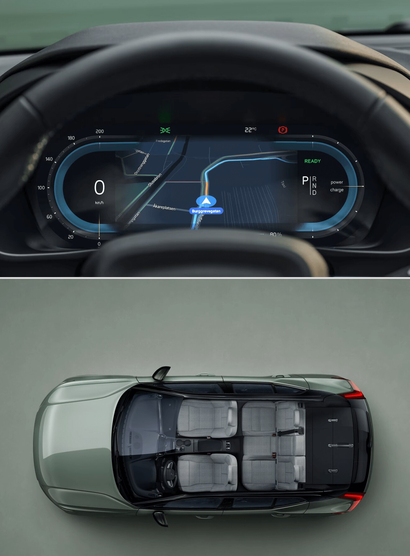 Compare Volvo XC40 Recharge vs. Mustang Mach-E vs. Tesla Model Y Features