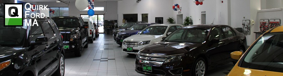 Quirk Ford Showroom