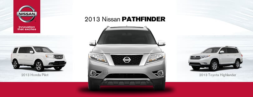 Nissan pathfinder honda pilot toyota highlander #6