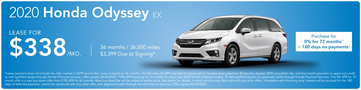 New Honda Odyssey Offers New Honda Odyssey Offers at Racine Honda