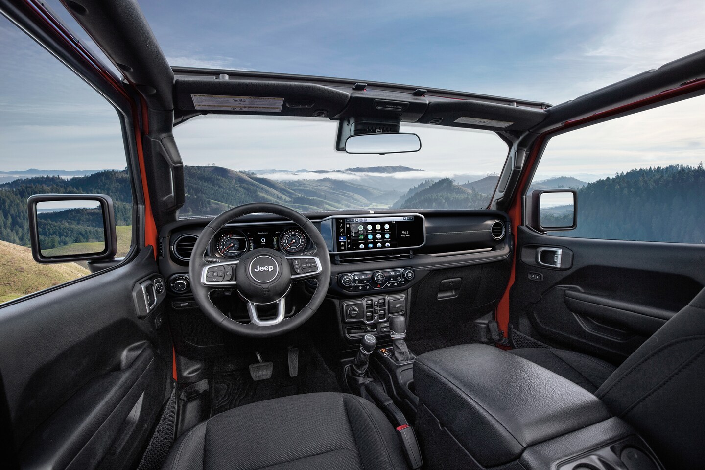 New Jeep Gladiator interior view