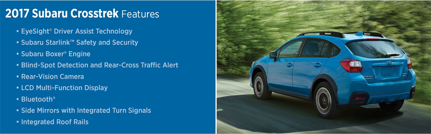 2017 Subaru Crosstrek Features 2017 Subaru Crosstrek Features