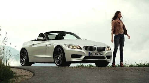 Woman in bmw #7