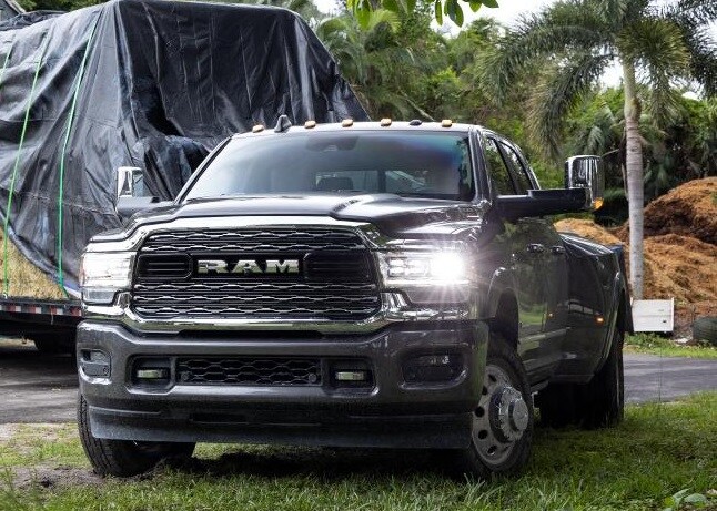 2019 Ram 3500 Pulling Hay