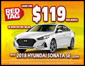 RED TAG HYUNDAI SONATA LEASE JUNE 2018 RALPH SELLERS HYUNDAI