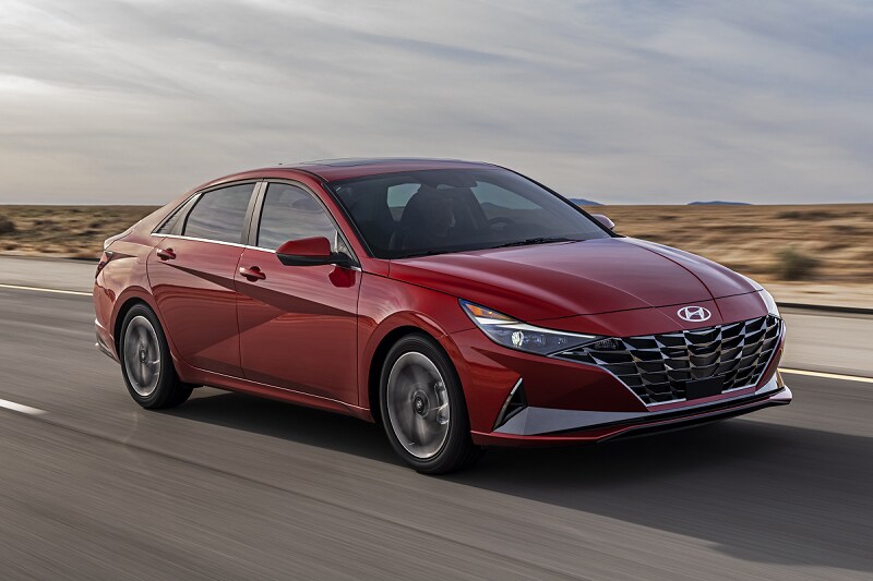 New Hyundai Elantra Red