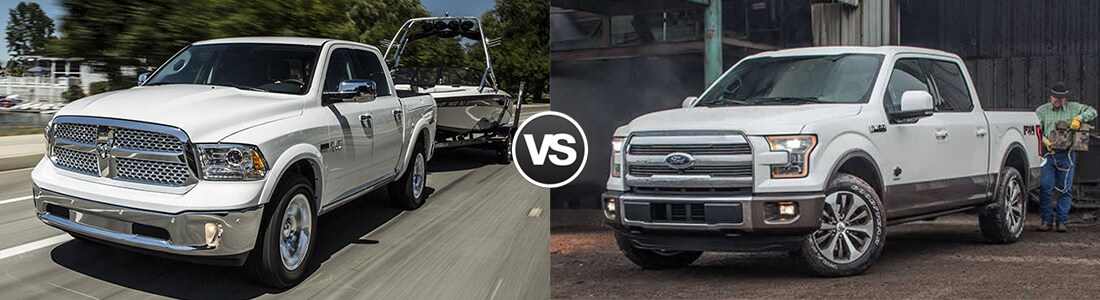 2016 Ram 1500 vs Ford F-150