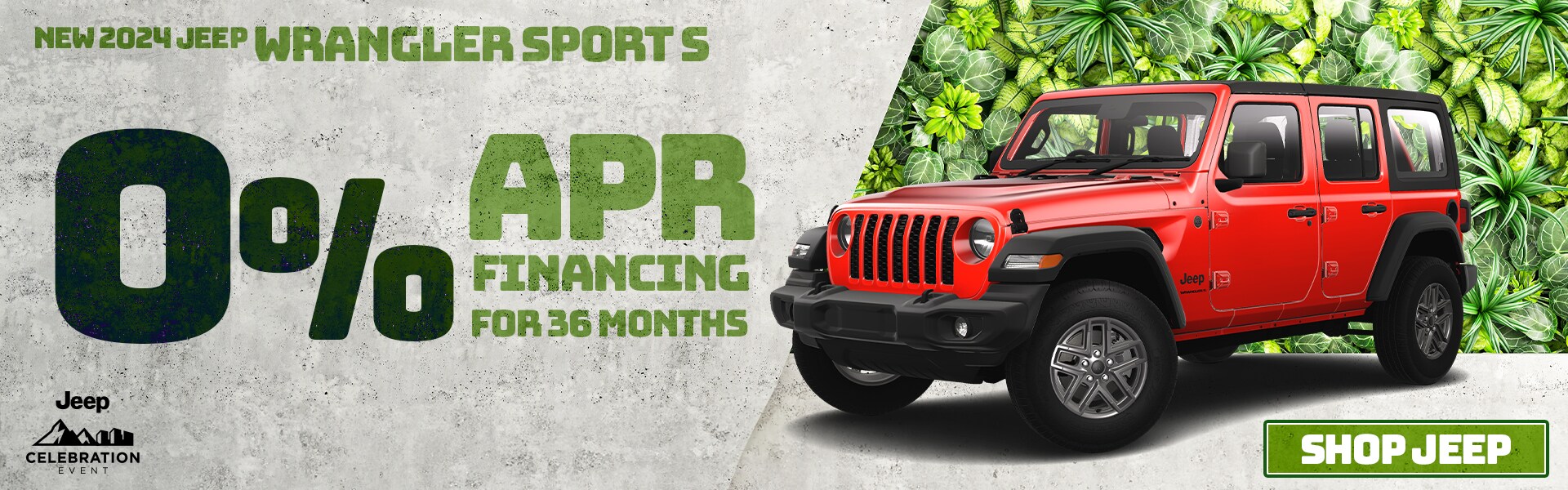 New 2024 Jeep Wrangler 4-Door Sport S