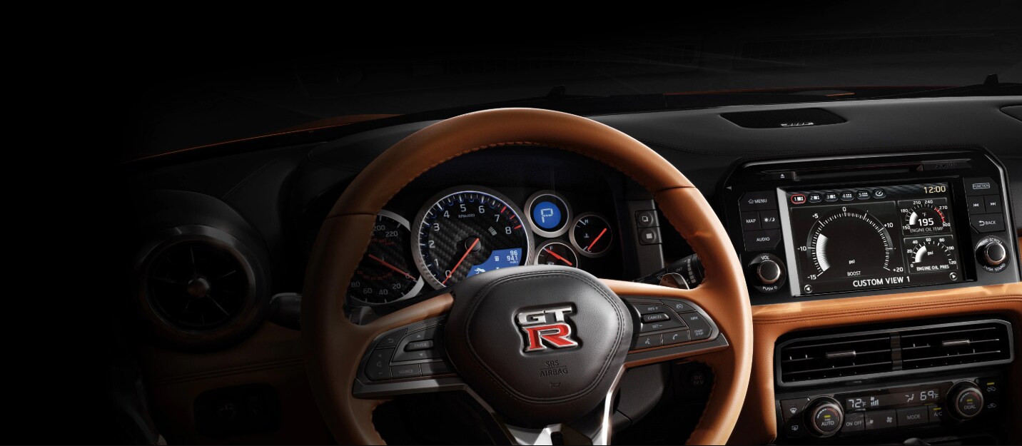 2023 Nissan GTR Dashboard