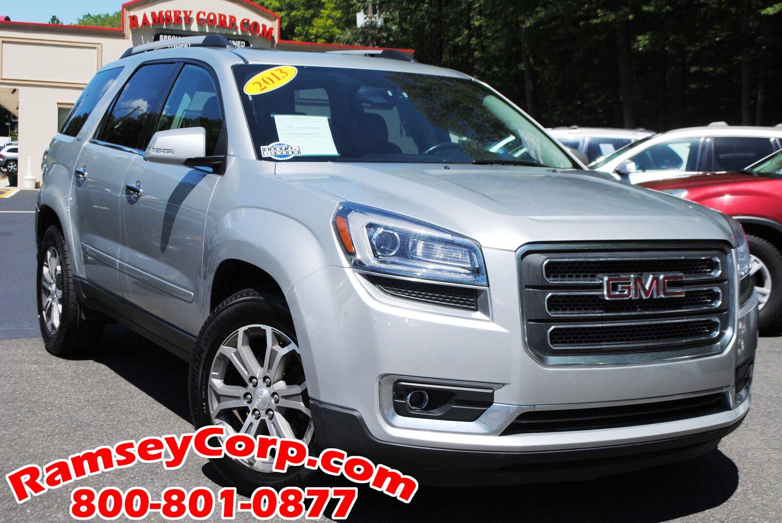 2013 GMC Acadia SLT-1 AWD Bluetooth Backup Cam Heated ... Used 2013 GMC Acadia For Sale | West Milford NJ