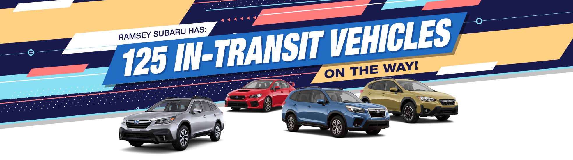 In Transit New Subaru Inventory Bergen County NJ