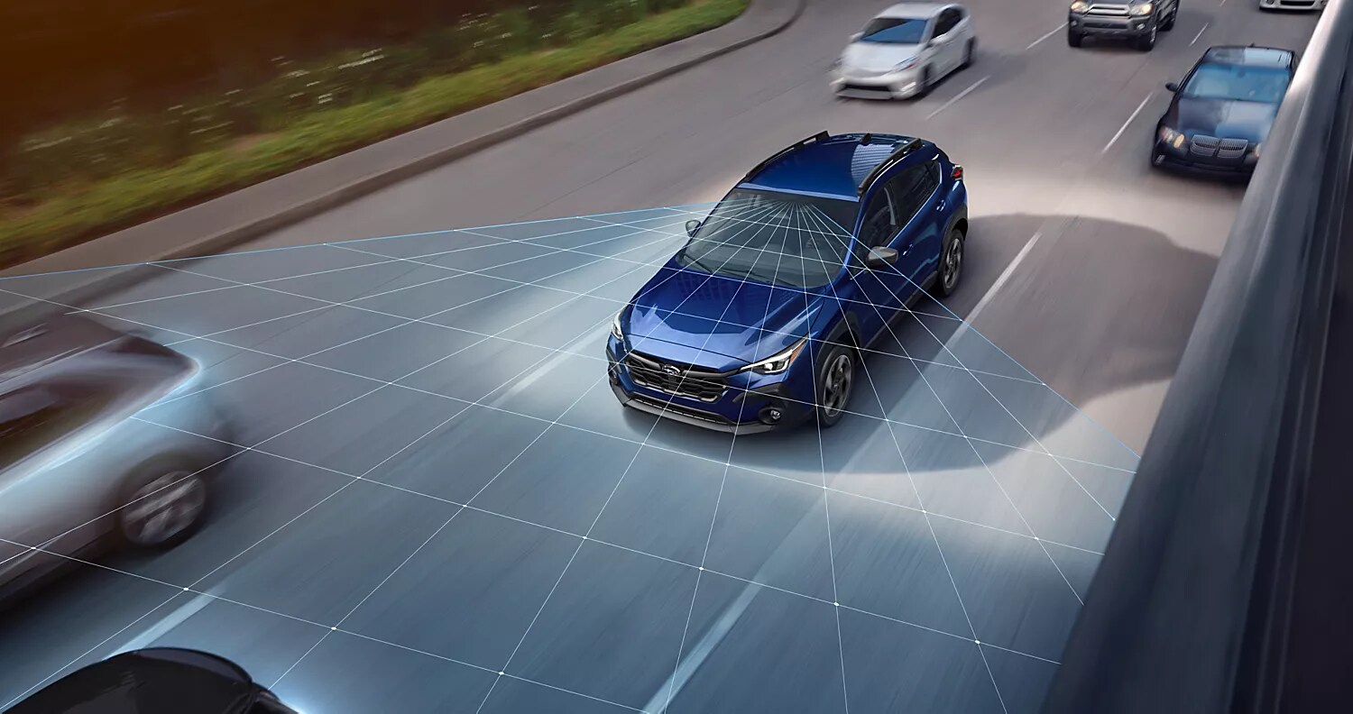 2027 Subaru Crosstrek trim highlight.