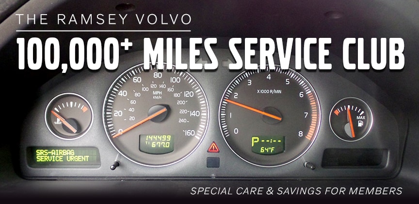 Volvo 100,000 Miles Service Club NJ