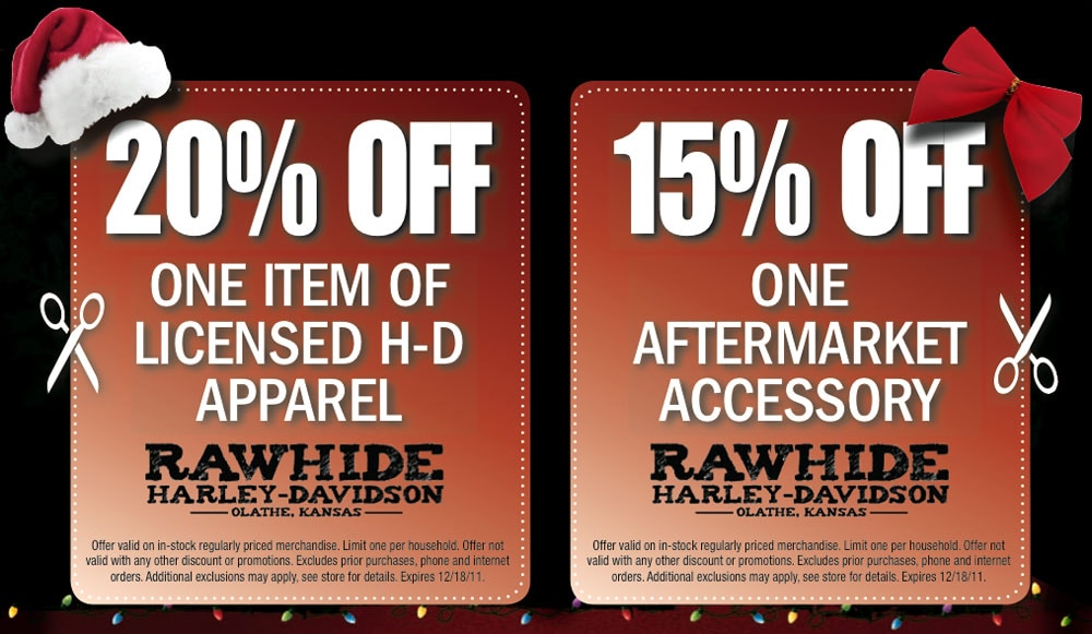 Harley davidson coupon code