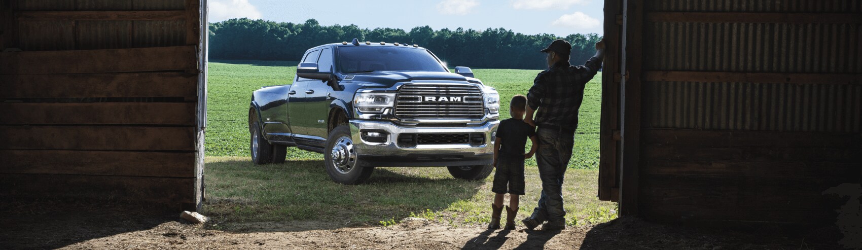 2021 Ram 3500 Outside Barn