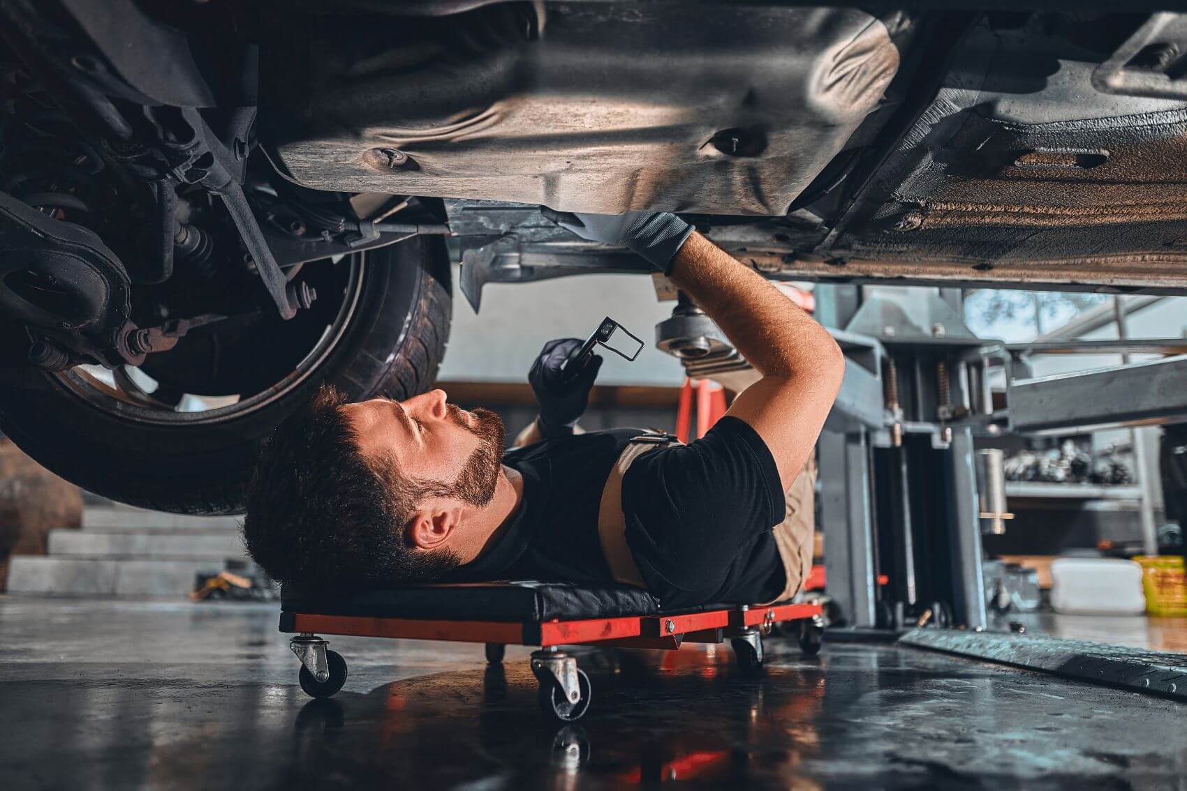 Working Under the Vehicle 2