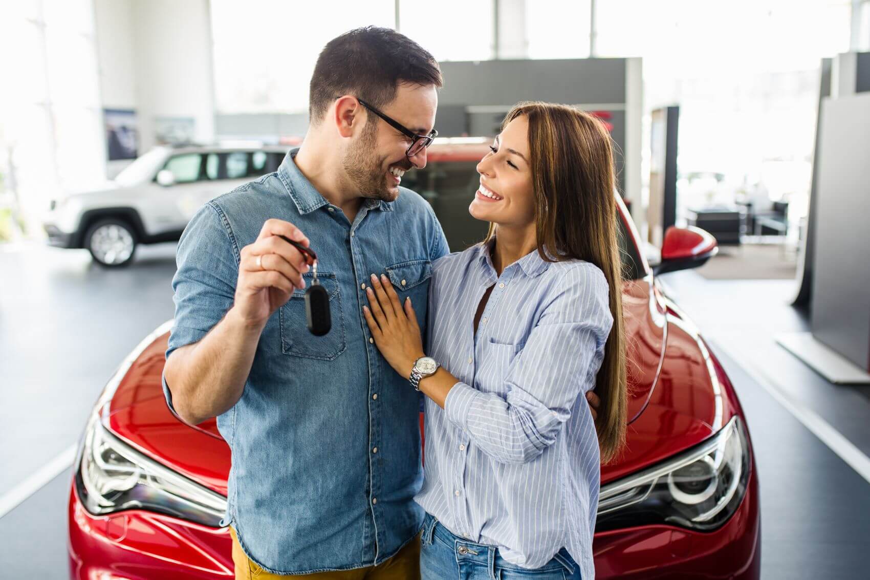 Couple with Their New Keys